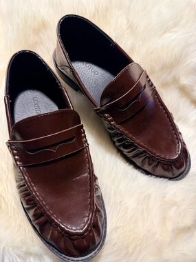 Women’s Classic Penny Loafers in Dark Brown